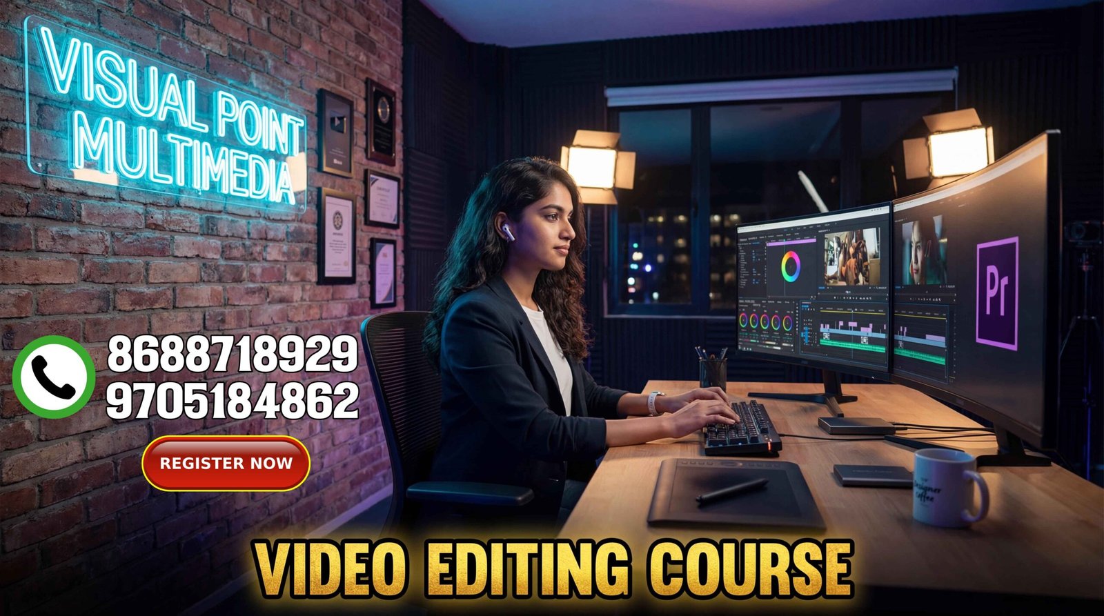 Video Editing Course in Hyderabad - Visual Point Multimedia