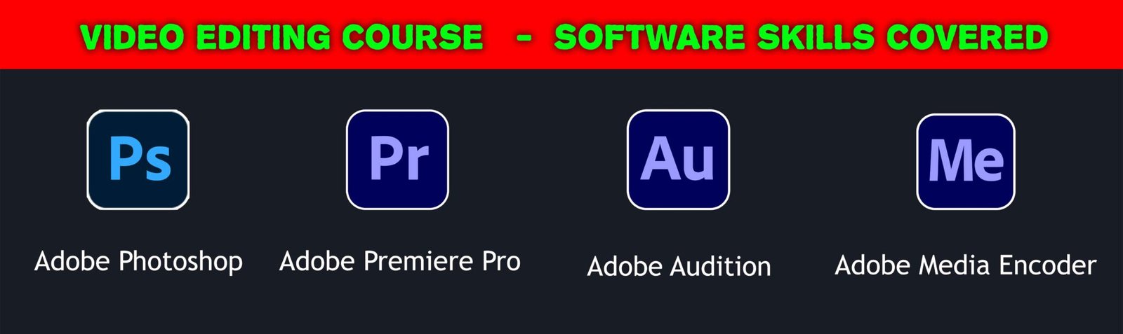 Video Editing Course – Software Skills Covered at Visual Point Multimedia